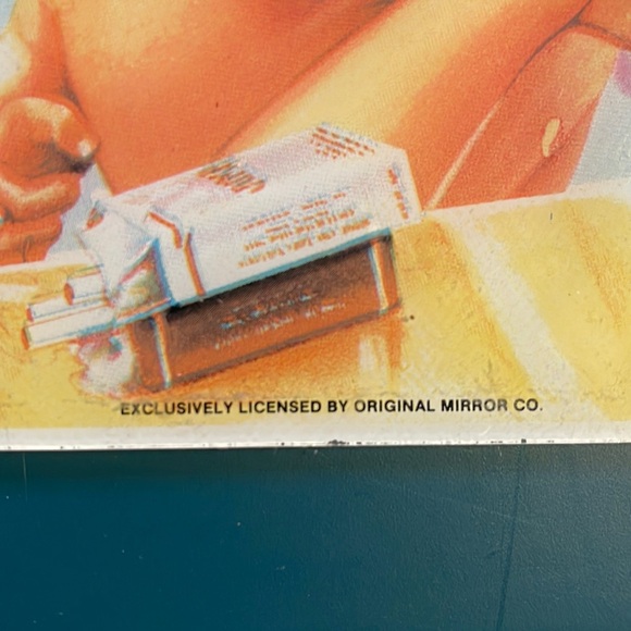 - 🎡🎟️ Vintage Carnival Prize ~ Glass Mirror 🎟️🎡 - Picture 11 of 11